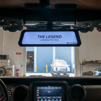 The Legend 4ch Waterproof Mirror DVR Switching System with 8-Gang in-Car Power Solid-State Switch Control Box